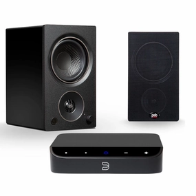 PSB AM 3 Speakers   Bluesound Nano Streamer System hi-fi analog preamp,hi-fi dynamic range audio,hi-fi stereo for TV