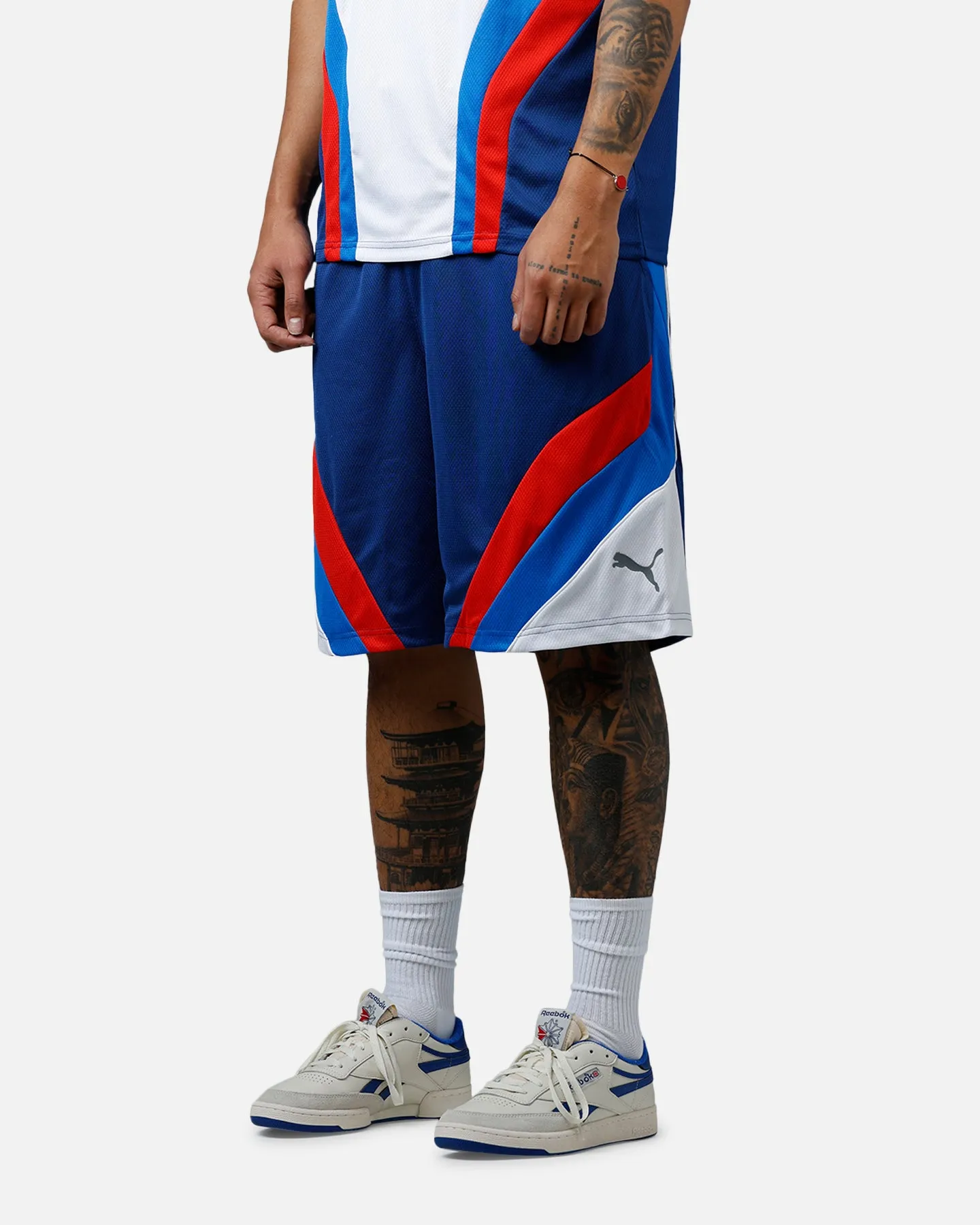 Puma X BMW MMS Shorts White/Blue