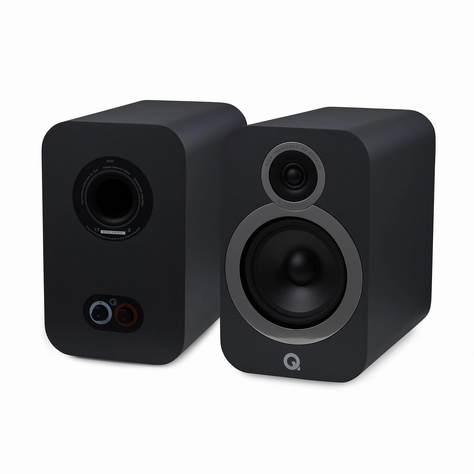 Q Acoustics Q3030i Bookshelf Speakers Bookshelf Desktop Speakers,Compact Speakers,Desktop Audio