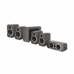 Q Acoustics Q 3010i 5.1 Cinema Pack Bookshelf Desktop Speakers,Compact Speakers,Desktop Audio