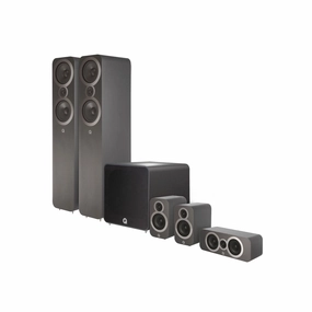 Q Acoustics Q 3050i 5.1 Plus Cinema Pack Floor Standing Speakers,Tower Speakers,Floorstanding Audio