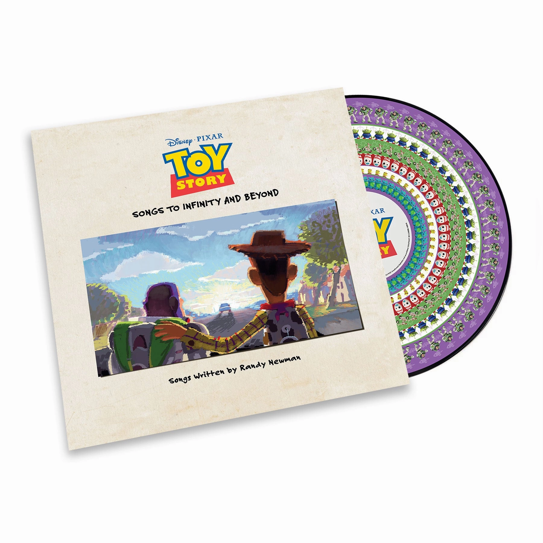 Randy Newman: Toy Story: Songs to Infinity and Beyond - 30th Anniversary (Zoetrope Colored Vinyl) Vinyl LP - PRE-ORDER Soundtracks,Film Scores,Movie Music Gear