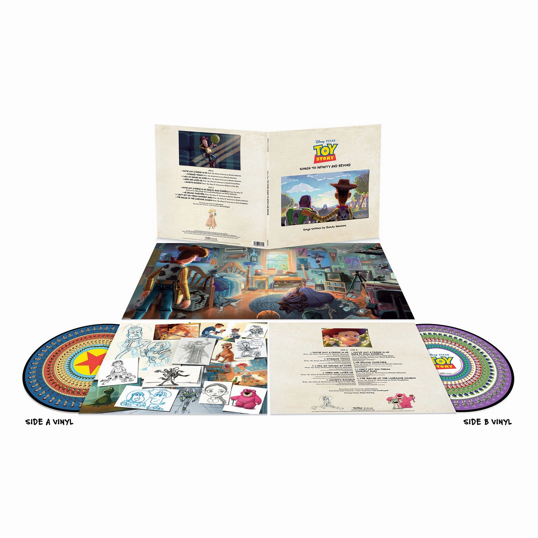 Randy Newman: Toy Story: Songs to Infinity and Beyond - 30th Anniversary (Zoetrope Colored Vinyl) Vinyl LP - PRE-ORDER