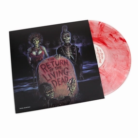 Real Gone Music: Return Of The Living Dead Soundtrack (Clear & Blood Splatter Colored Vinyl) Vinyl LP Soundtracks,Film Scores,Movie Music Gear