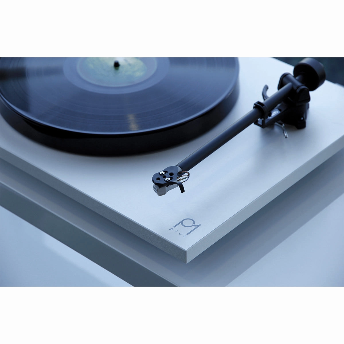 Rega Planar 1 Plus Turntable with Premounted Carbon MM Cartridge (Matte White)