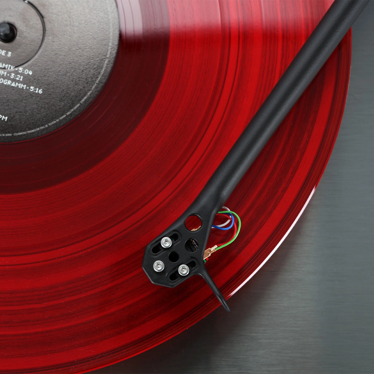 Rega Planar 3 RS Edition with Nd5 MM Cartridge (Brushed Metallic)
