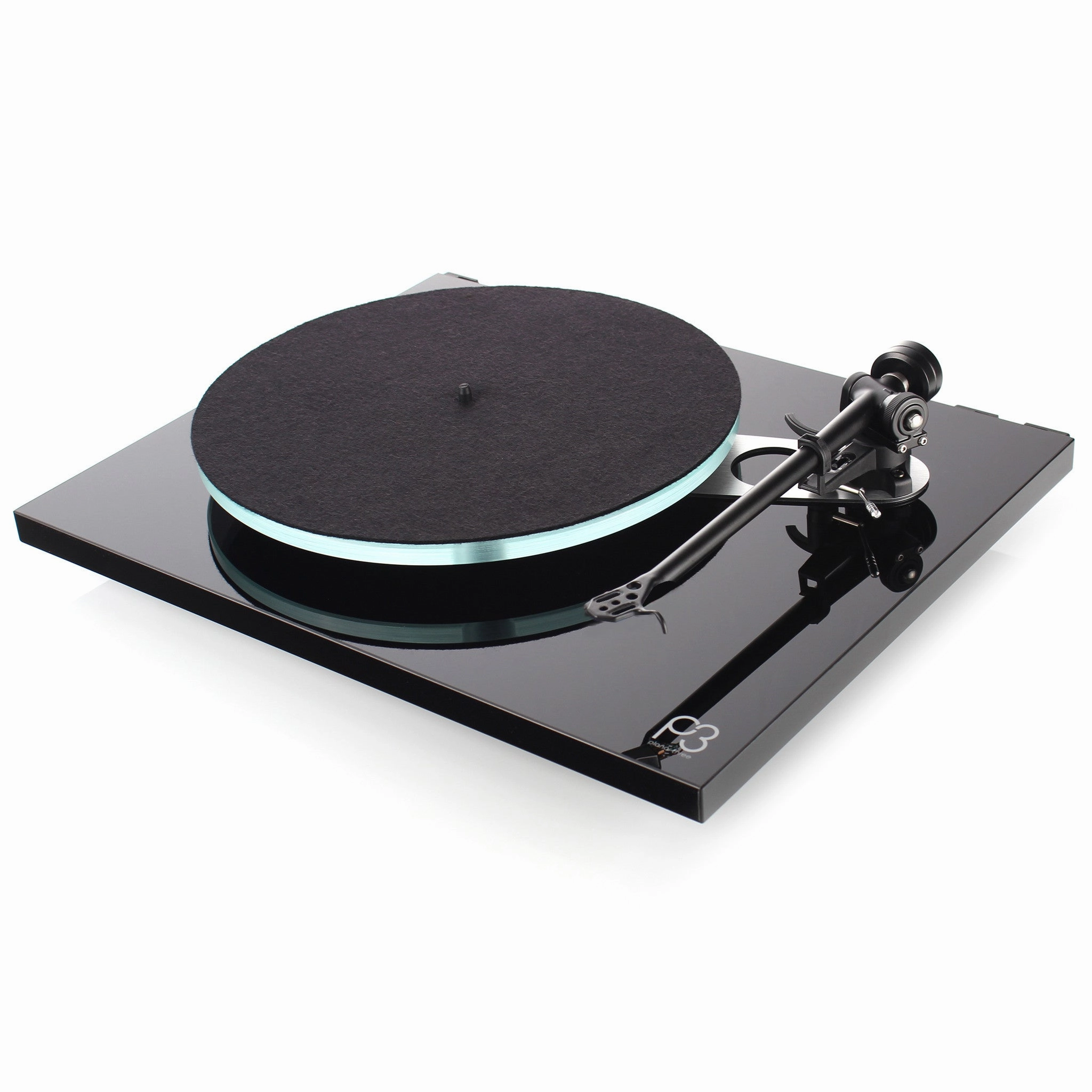 Rega: Planar 3 Turntable - Black / No Cart Record player,Vinyl Player,Analog Turntable