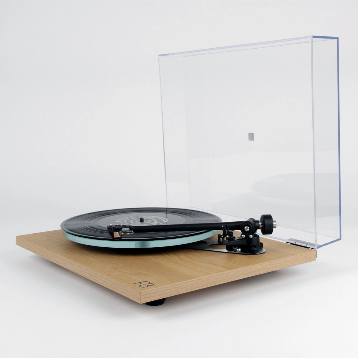 Rega Planar 3 Turntable with Nd3 MM Phono Cartridge (Oak)