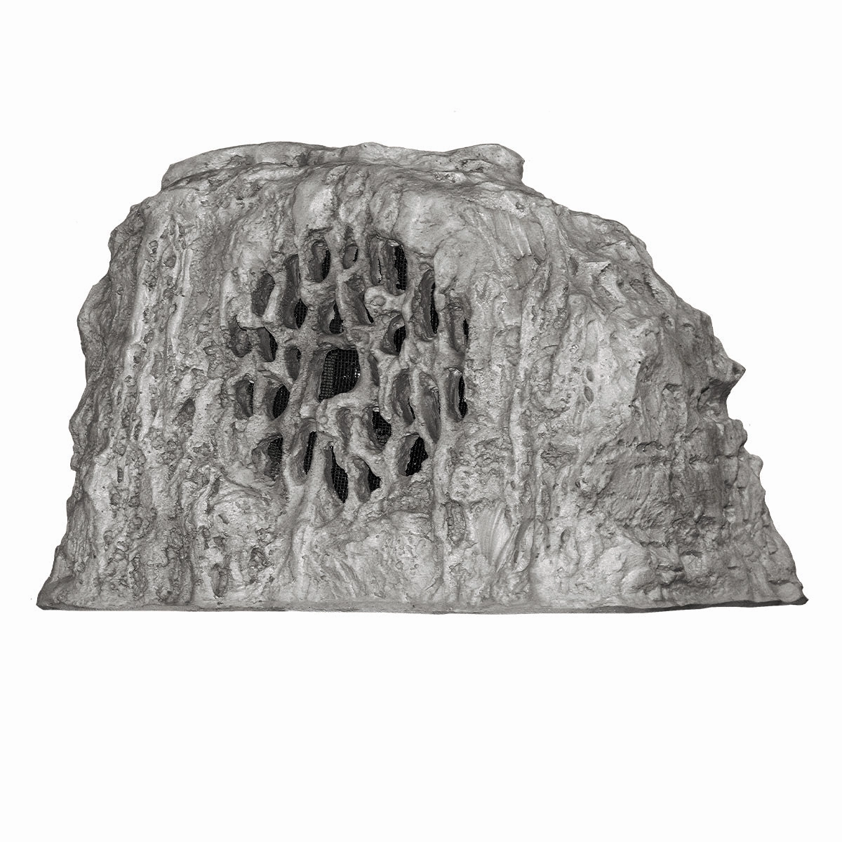 Rockustics EconoRock 6.5" 2-way Outdoor Rock Speaker - Each (Grey) Outdoor Speakers,Weatherproof Audio,Patio Sound Systems