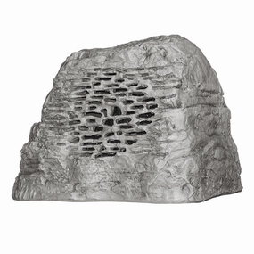 Rockustics OctoRock 8" 2-way Outdoor Rock Speaker - Each (Grey) Outdoor Speakers,Weatherproof Audio,Patio Sound Systems