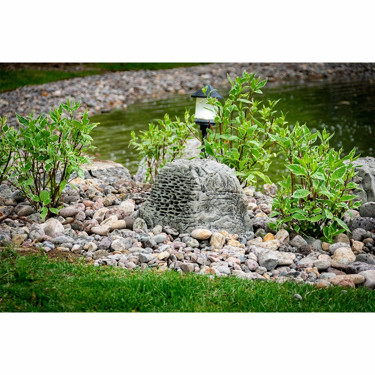 Rockustics OctoRock 8" 2-way Outdoor Rock Speaker - Each (Grey)