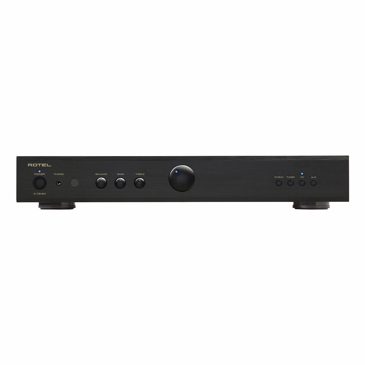 Rotel A10 MKII Integrated Amplifier (Black) hi-fi volume knob,hi-fi remote control system,hi-fi smart amplifier