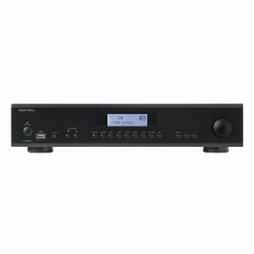 Rotel A12MKII Stereo Integrated Amplifier (Black) hi-fi volume knob,hi-fi remote control system,hi-fi smart amplifier