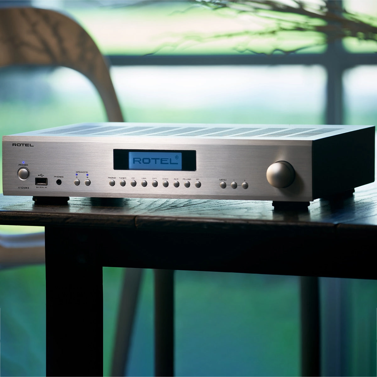 Rotel A12MKII Stereo Integrated Amplifier (Silver)