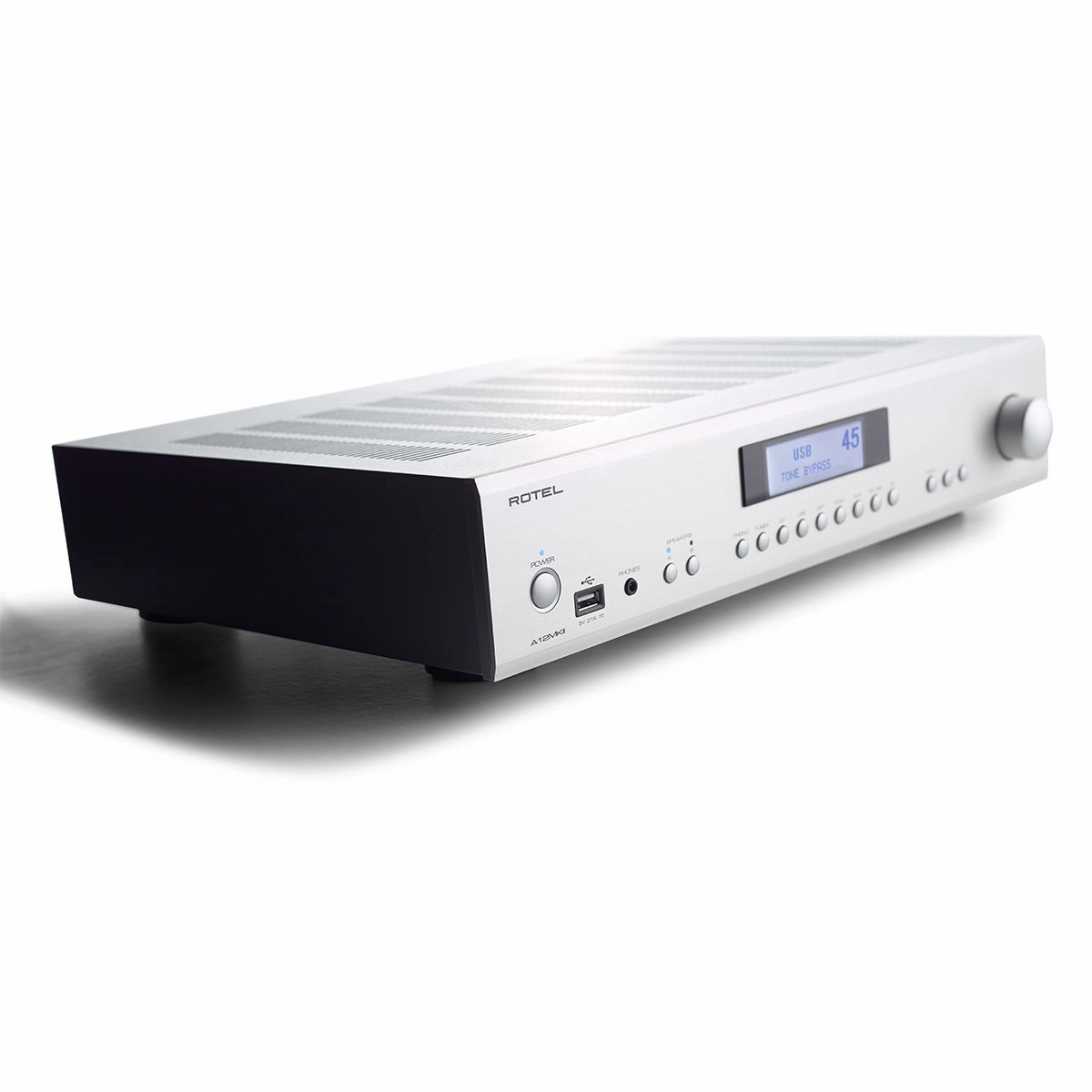 Rotel A12MKII Stereo Integrated Amplifier (Silver)