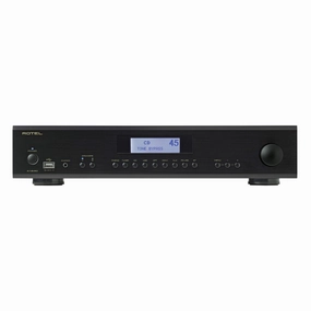 Rotel A14MKII Integrated Amplifier (Black) hi-fi volume knob,hi-fi remote control system,hi-fi smart amplifier