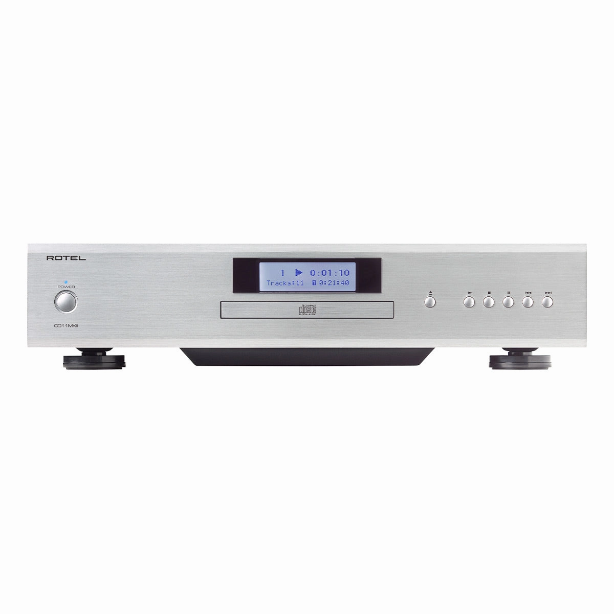 Rotel CD11 MKII CD Player (Silver) CD player,Compact Disc Player,CD Transport