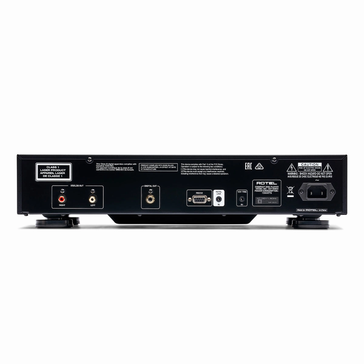 Rotel CD14MKII CD Player & DAC (Black)