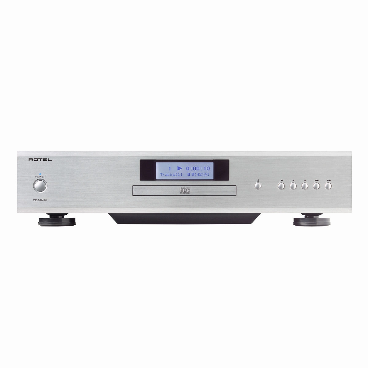 Rotel CD14MKII CD Player & DAC (Silver) CD player,Compact Disc Player,CD Transport