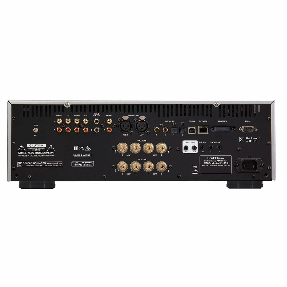 Rotel RA-1572MKII Integrated Amplifier (Silver)