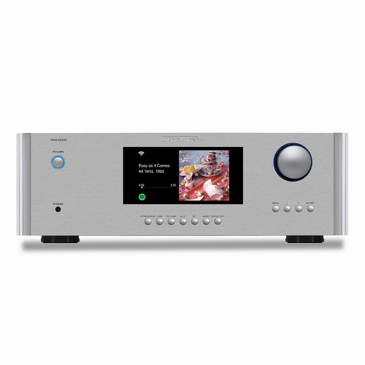 Rotel RAS-5000 Integrated Network Streamer (Silver) Music streaming,Audio Streaming,Online Music Services