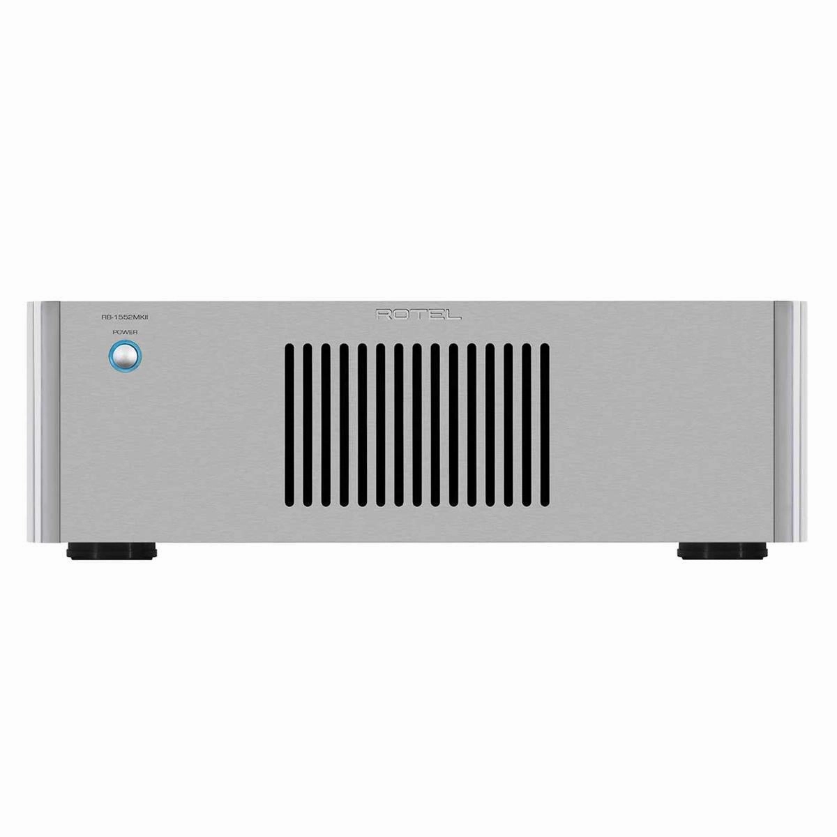 Rotel RB-1552 MKII 130W Stereo Amplifier (Silver) hi-fi volume knob,hi-fi remote control system,hi-fi smart amplifier
