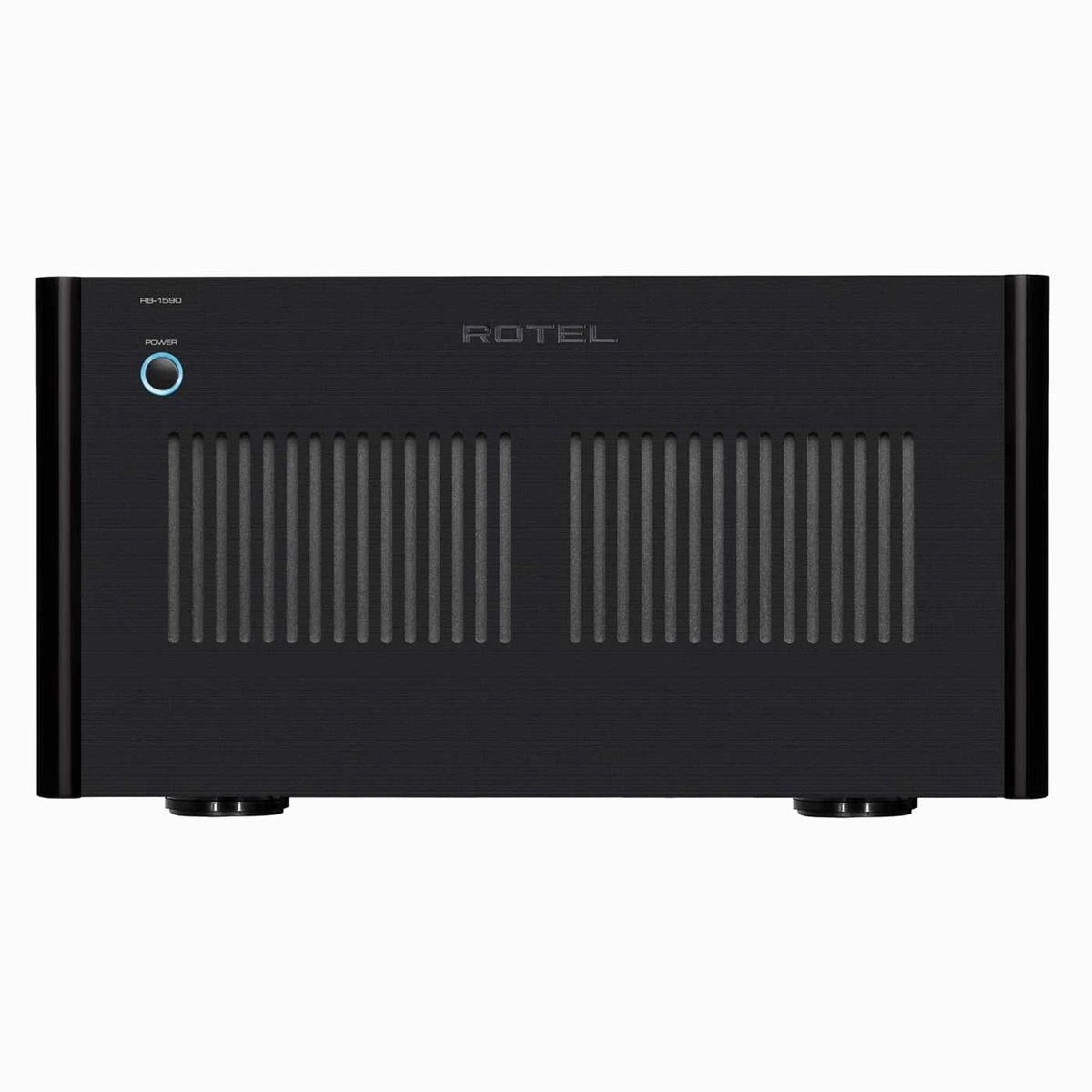 Rotel RB-1590 Stereo Amplifier (Black) hi-fi volume knob,hi-fi remote control system,hi-fi smart amplifier