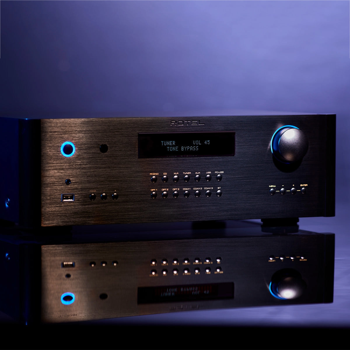 Rotel RC-1590MKII Preamplifier (Black)