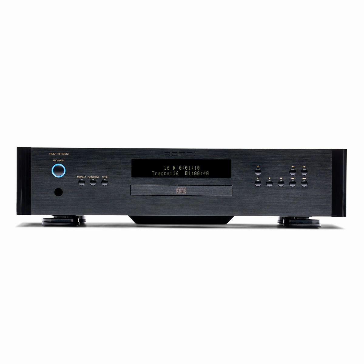 Rotel RCD-1572MKII CD Player & DAC (Black) CD player,Compact Disc Player,CD Transport