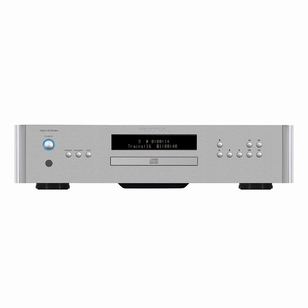 Rotel RCD-1572MKII CD Player & DAC (Silver) CD player,Compact Disc Player,CD Transport
