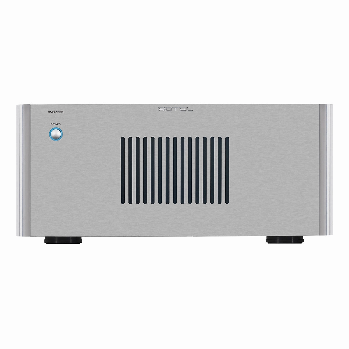 Rotel RMB-1555 Multichannel Amplifier (Silver) hi-fi volume knob,hi-fi remote control system,hi-fi smart amplifier