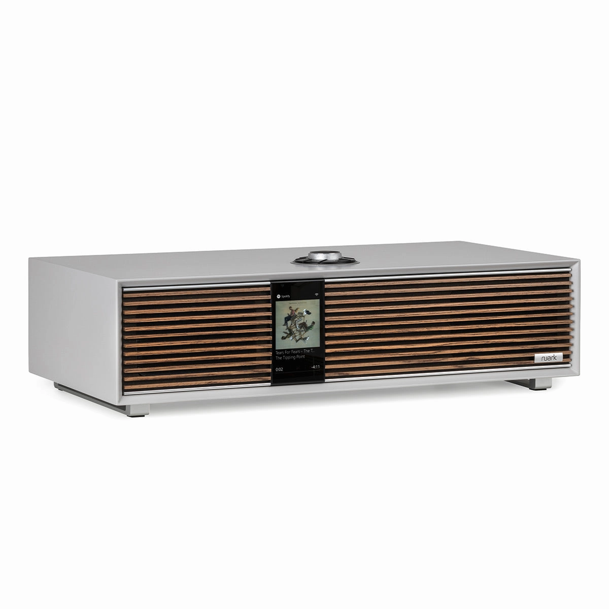 Ruark Audio R410 Integrated Music System (Soft Grey/Walnut)