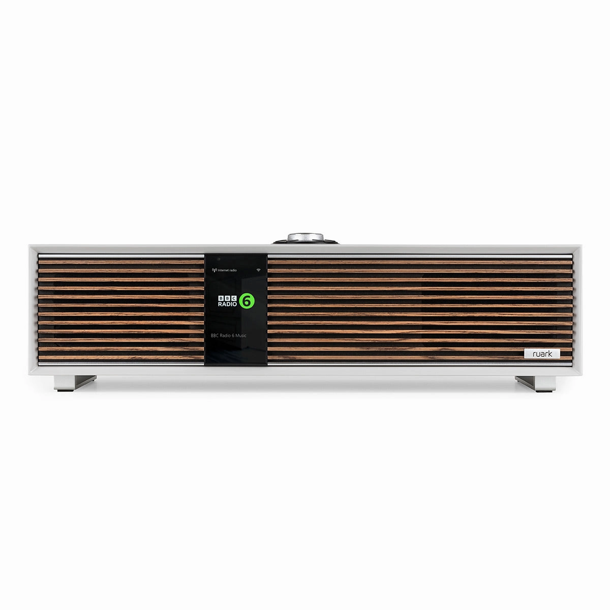 Ruark Audio R410 Integrated Music System (Soft Grey/Walnut)