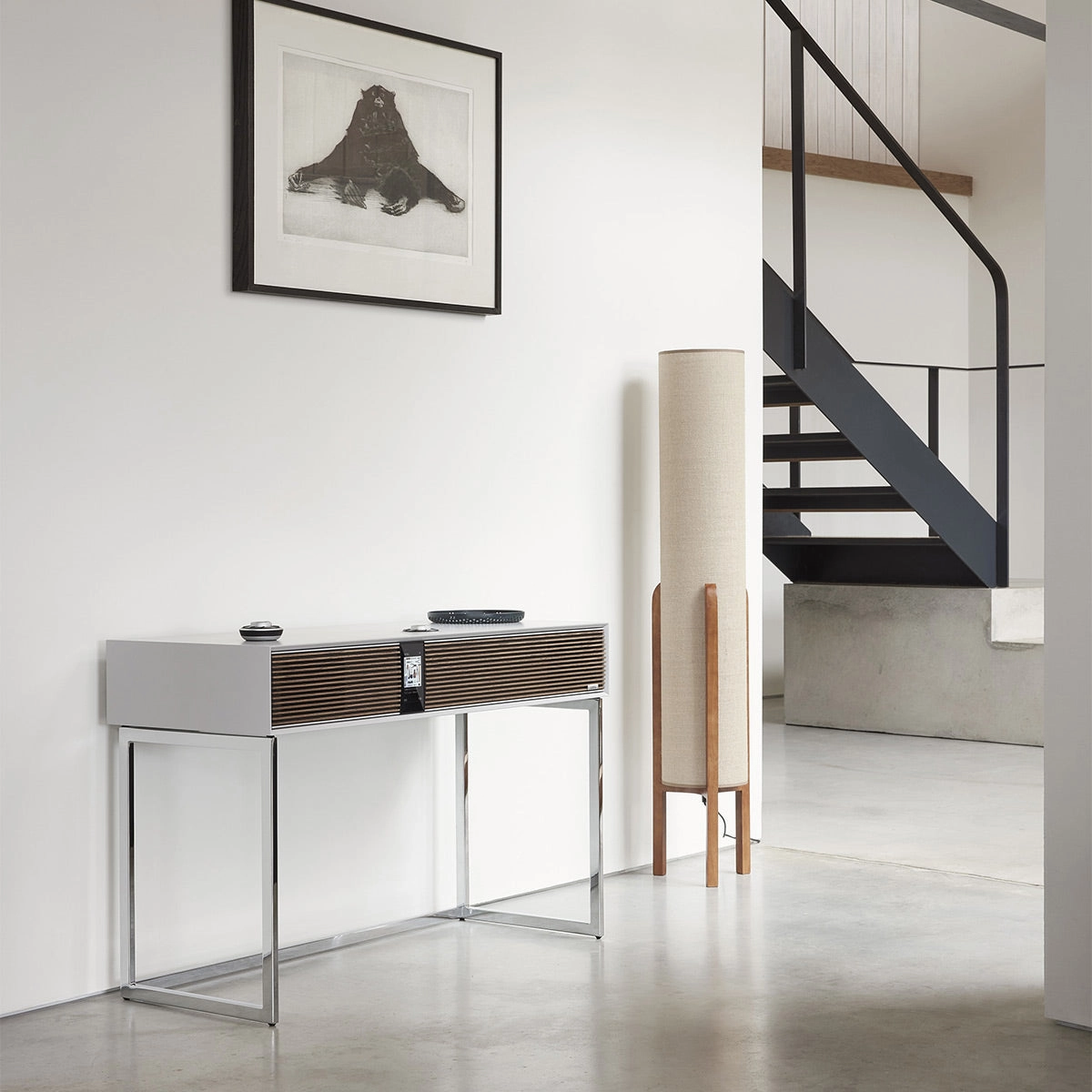 Ruark Audio R810 High Fidelity Radiogram (Soft Grey/Walnut)