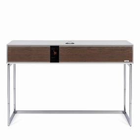 Ruark Audio R810 High Fidelity Radiogram (Soft Grey/Walnut) Wireless & Multiroom Speakers,WiFi Speakers,Connected Audio