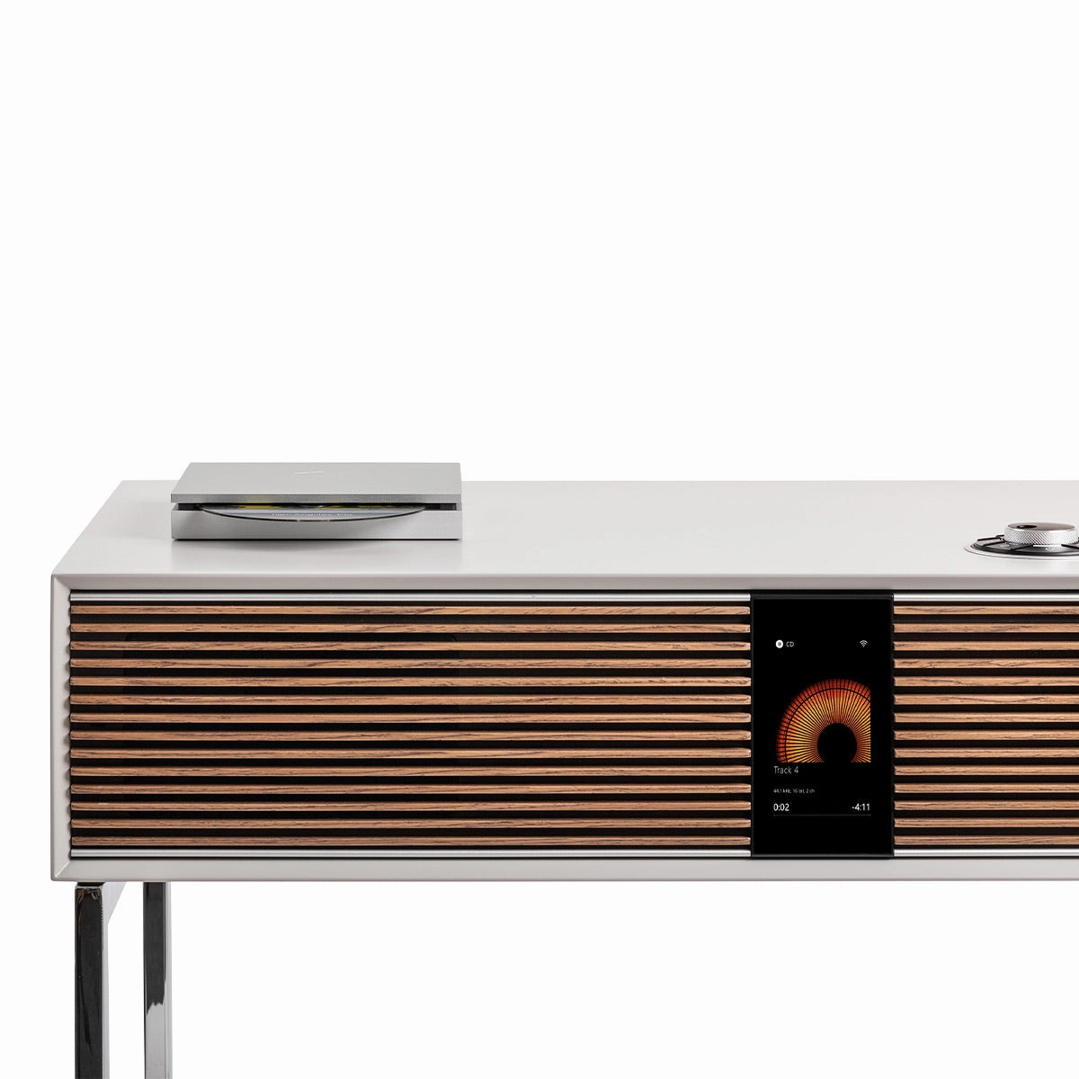 Ruark Audio R810 High Fidelity Radiogram (Soft Grey/Walnut)