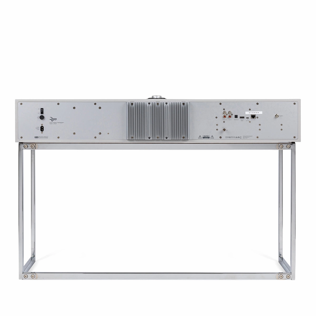 Ruark Audio R810 High Fidelity Radiogram (Soft Grey/Walnut)