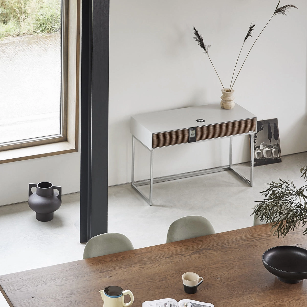 Ruark Audio R810 High Fidelity Radiogram (Soft Grey/Walnut)