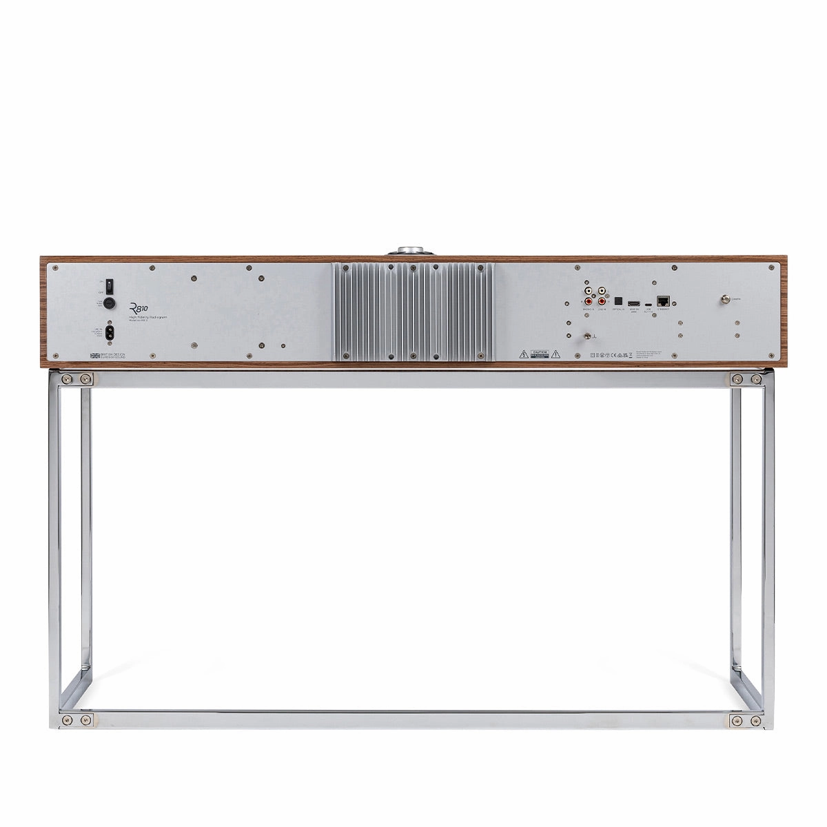 Ruark Audio R810 High Fidelity Radiogram (Walnut/Walnut) with Adjustable TV Mount