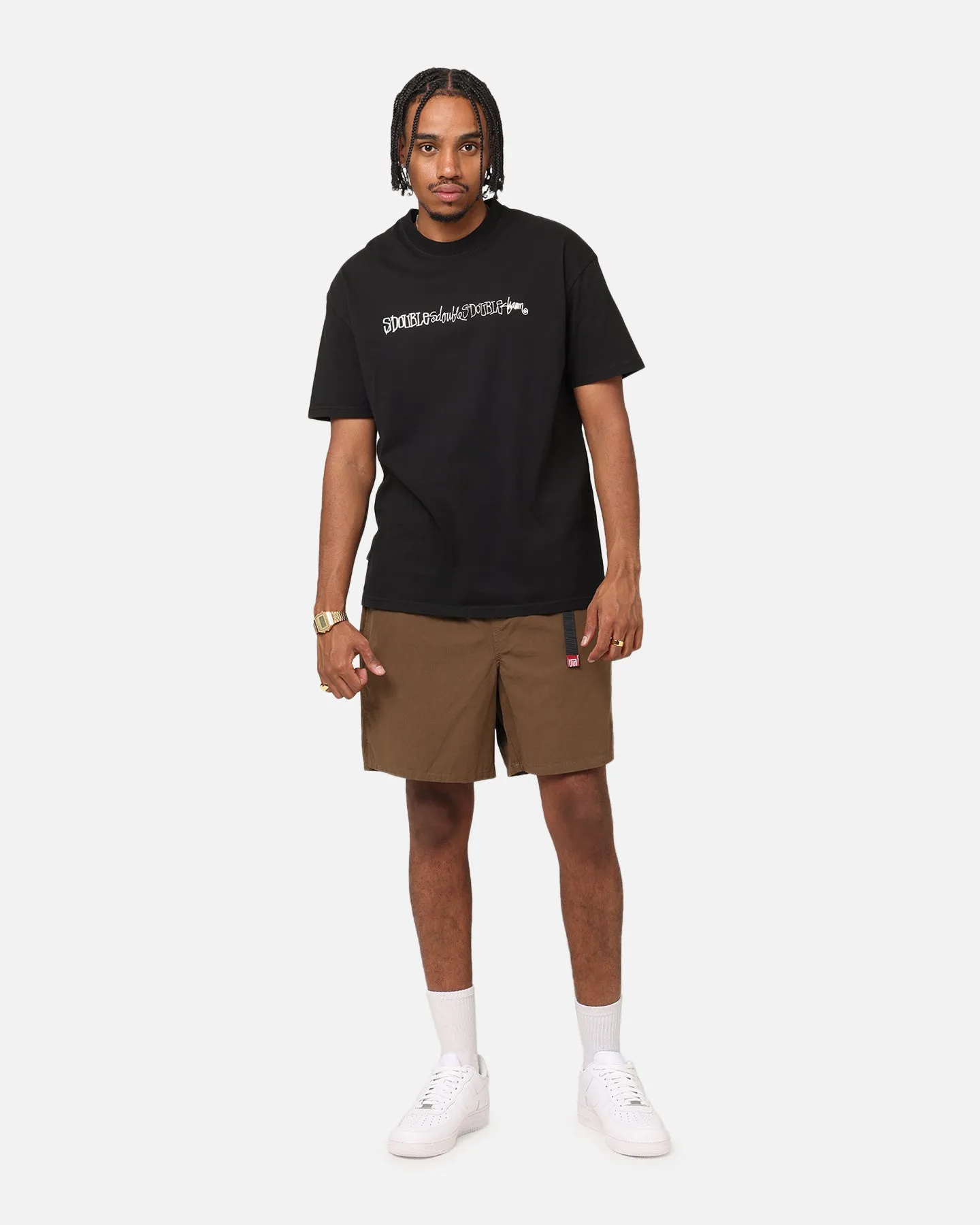 S Double Trail Shorts Chocolate