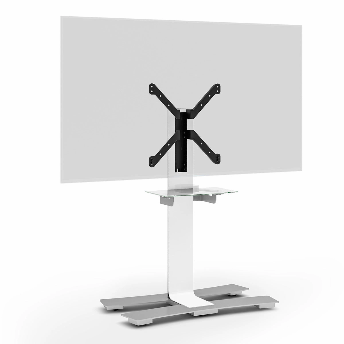 Salamander Designs Acadia Mobile X-Large Fixed Height Wall Stand for 40" - 85" TV