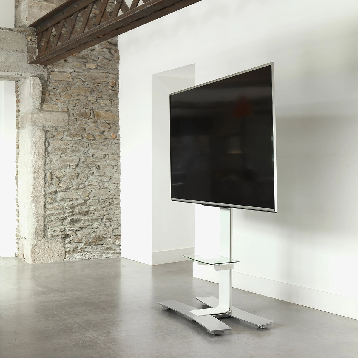 Salamander Designs Acadia Mobile X-Large Fixed Height Wall Stand for 40" - 85" TV