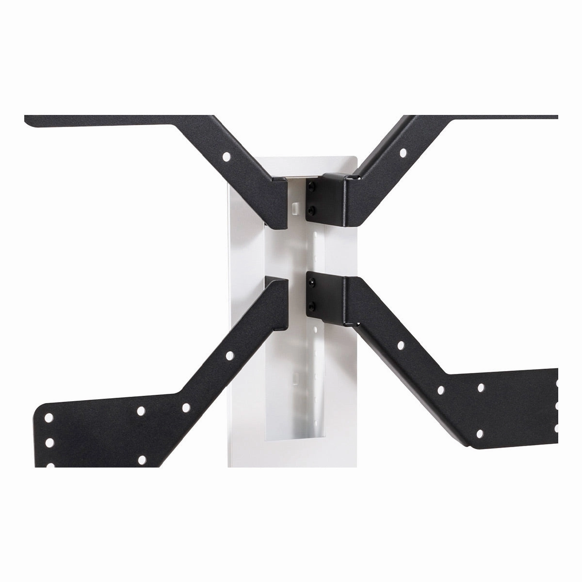 Salamander Designs Acadia Mobile X-Large Fixed Height Wall Stand for 40" - 85" TV
