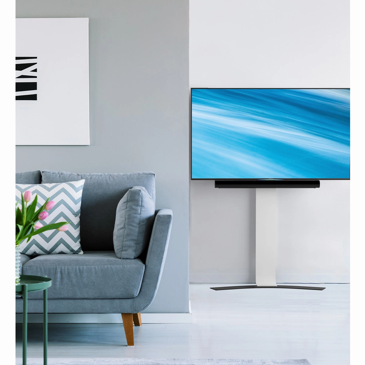 Salamander Designs Acadia X-Large Fixed Height Wall Stand for 40" - 85" TV