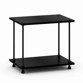 Salamander Designs Archetype 2.0 Modular Shelving (Black) hi-fi digital to analog converter,hi-fi lossless streamer,hi-fi Roon-ready device
