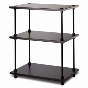 Salamander Designs Archetype 3.0 Modular Shelving (Black) hi-fi vibration control,hi-fi grounded cable,hi-fi stereo input selector