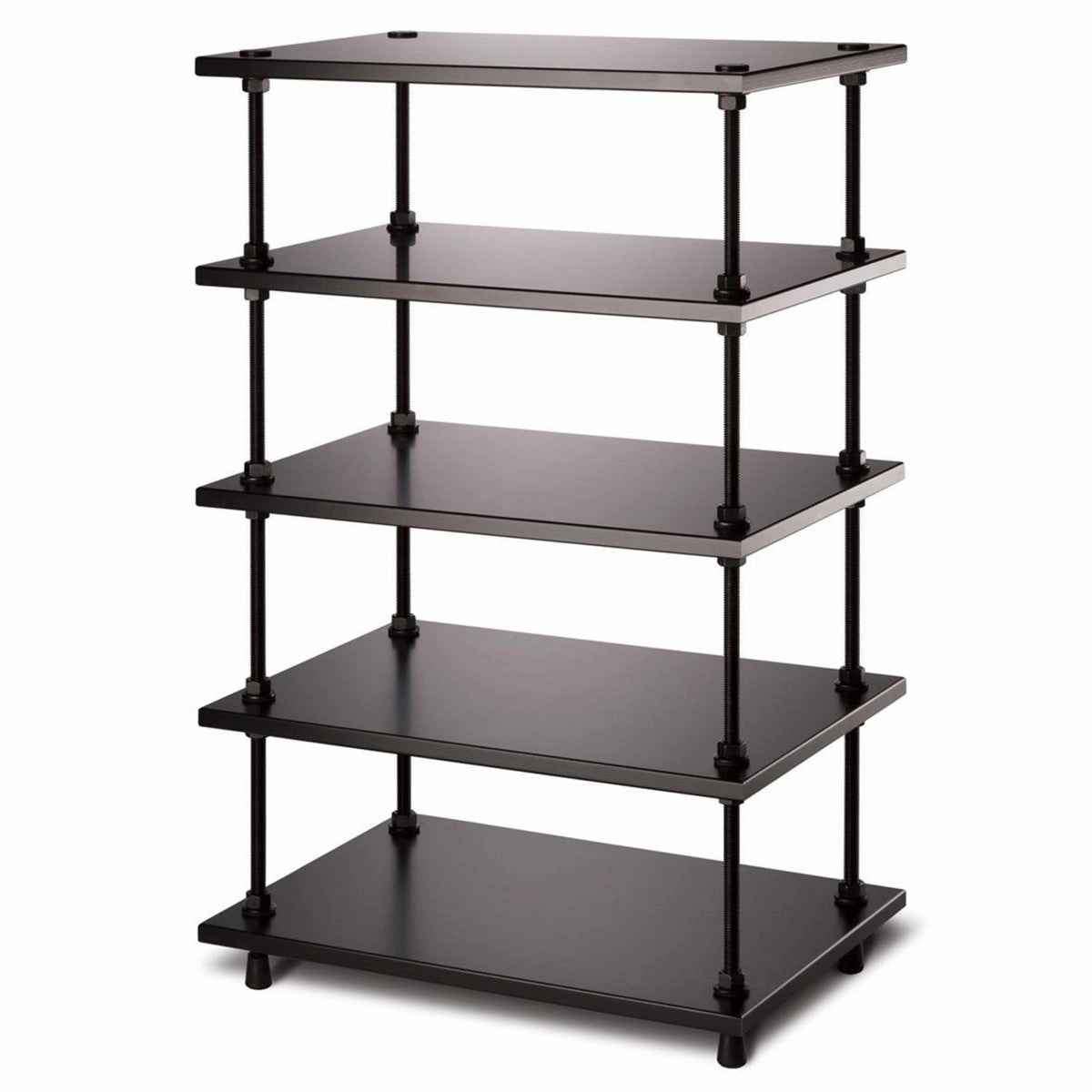 Salamander Designs Archetype 5.0 Modular Shelving (Black) hi-fi digital to analog converter,hi-fi lossless streamer,hi-fi Roon-ready device