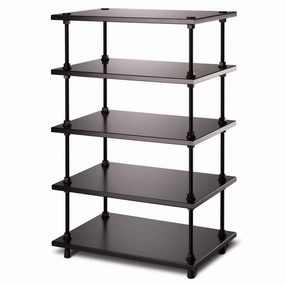 Salamander Designs Archetype 5.0 Modular Shelving (Black) hi-fi vibration control,hi-fi grounded cable,hi-fi stereo input selector