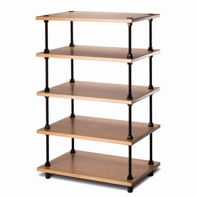 Salamander Designs Archetype 5.0 Modular Shelving (Cherry) hi-fi digital to analog converter,hi-fi lossless streamer,hi-fi Roon-ready device