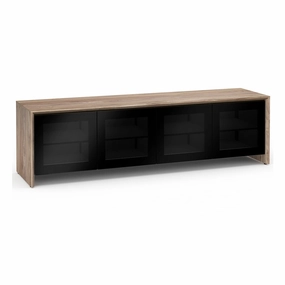 Salamander Designs Chameleon Collection Barcelona 247 Quad AV Cabinet (Natural Walnut with Black Glass Doors) hi-fi digital to analog converter,hi-fi lossless streamer,hi-fi Roon-ready device